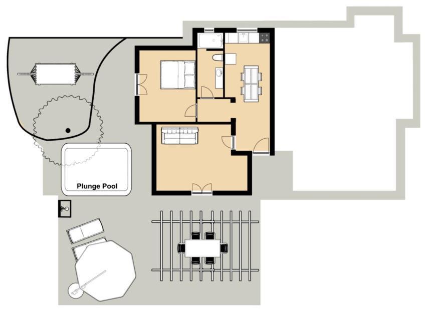 La Strade Apartments, Adults Only With Private Pool Katávolos Exteriör bild